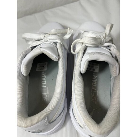 PUMA Smash Platform V2 Triple White Women's Sneakers Size 8 - Picture 12 of 16
